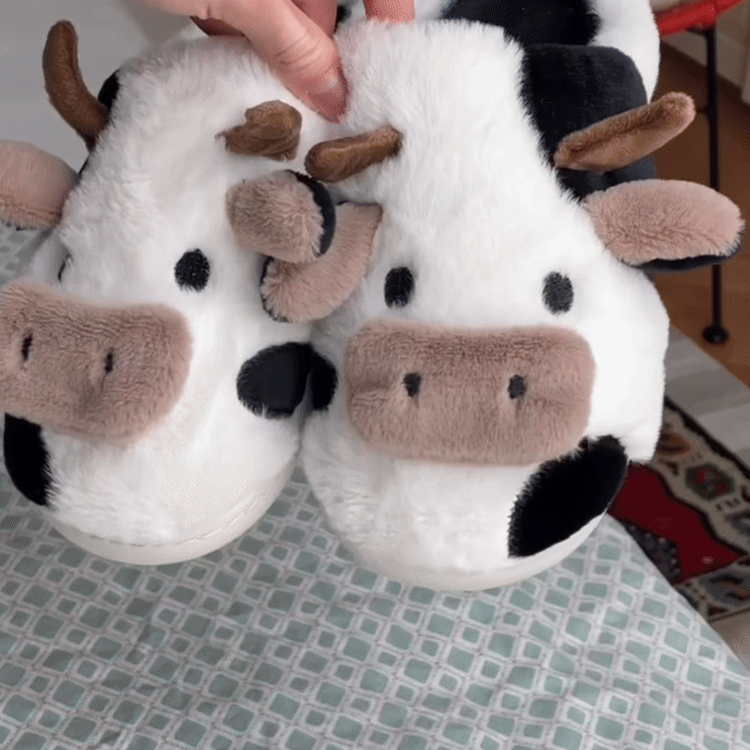 Muhtoffel™ Koe-vormige pantoffels 🐄